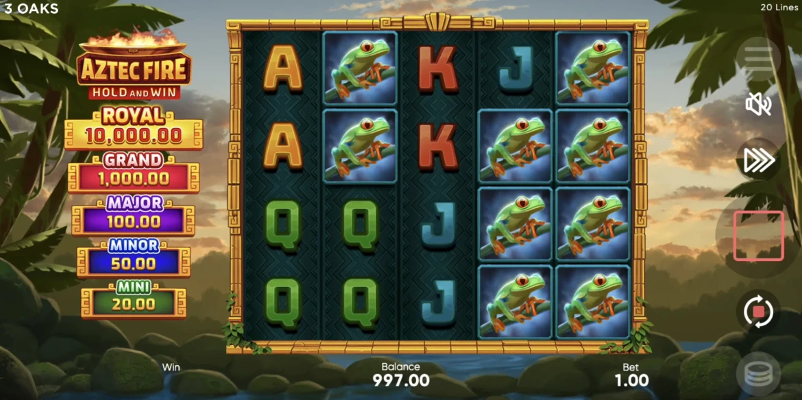 Aztec Fire: Hold and Win
